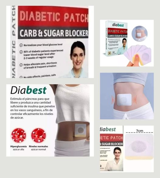 PARCHES PARA DIABETES NIVELAR AZUCAR