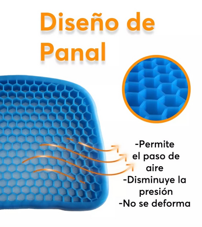 Cojín Ortopédico de Silicona para Asiento